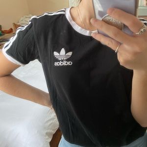 Black adidas short sleeve shirt